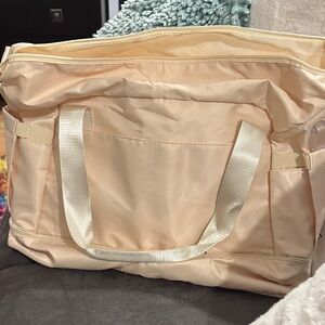 Women's Tote Bag - Cream Travel Tote